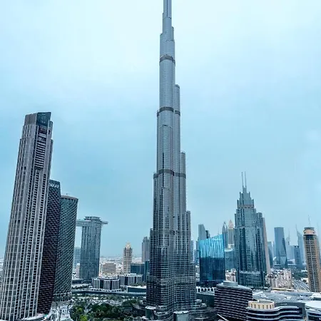 Ina Homes-Residences Tower 7 Full Burj Khalifa & Fountain Views Dubai Exterior photo