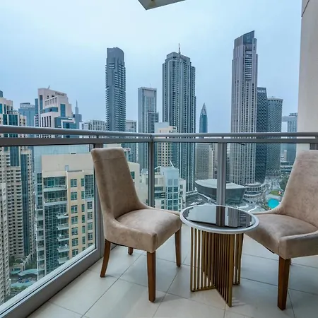 Ina Homes-Residences Tower 7 Full Burj Khalifa & Fountain Views Dubai Exterior photo